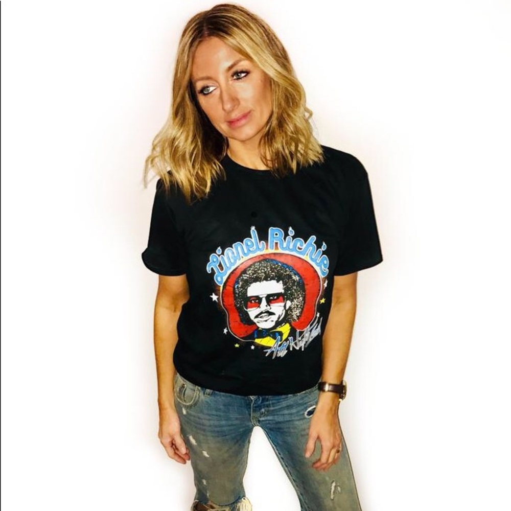 Vintage All Night Long Lionel Richie Concert Shirt